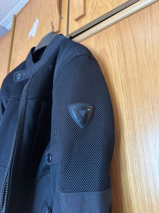 Chaqueta Moto Revit Vigor Negra. M