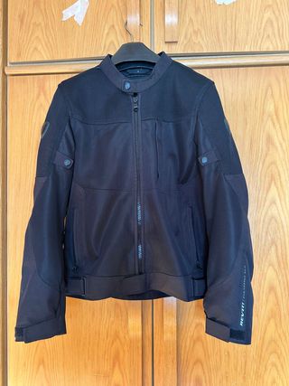Chaqueta Moto Revit Vigor Negra. M