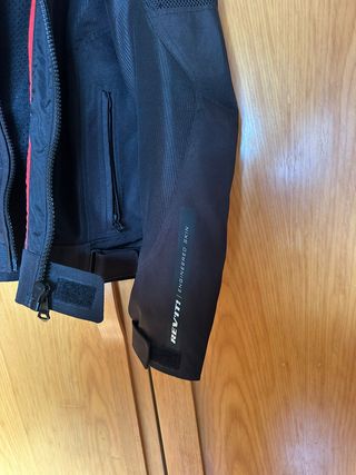 Chaqueta Moto Revit Vigor Negra. M