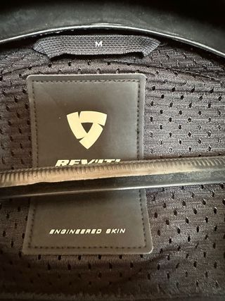 Chaqueta Moto Revit Vigor Negra. M