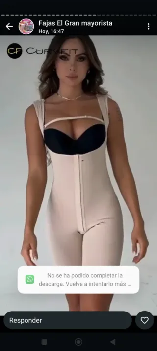 Faja Colombiana Moldeadora CURVEFIT Talla M