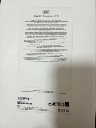 iPad 9ª Gen 64GB Blanco