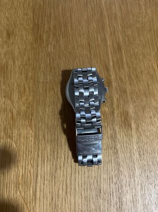 Orologio Swatch Blu Argento