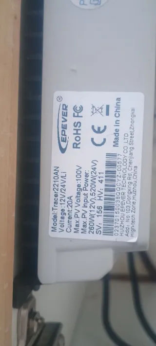 Regulador MPPT Epever Solar