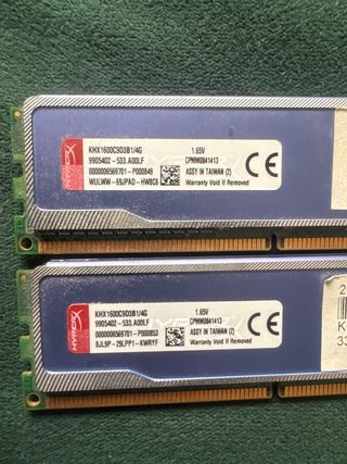 Kingston HyperX Blu 8GB DDR3 RAM