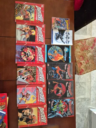 Comics Marvel DC Spiderman Daredevil 4 Fantasticos