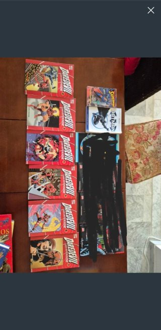 Comics Marvel Daredevil, DC Batman Superman