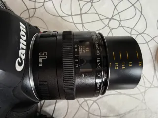 Objetivo Canon Macro EF 50mm 1:2.5