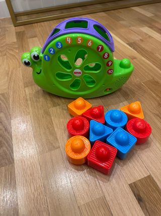 Caracol Fisher-Price formas y números