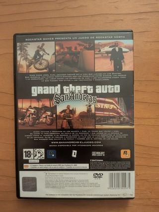 Grand Theft Auto San Andreas PS2 Completo PAL