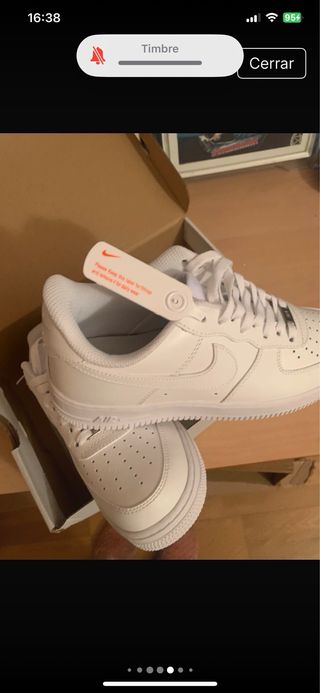 Zapatillas Nike Air Force 1 '07 Blancas.