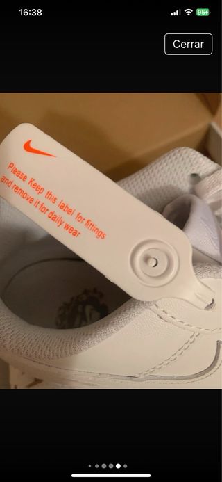 Zapatillas Nike Air Force 1 '07 Blancas.