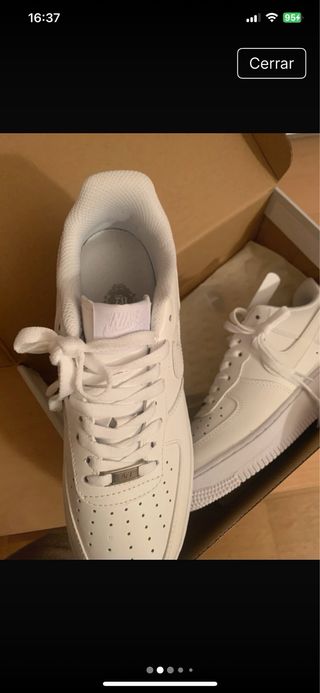 Zapatillas Nike Air Force 1 '07 Blancas.