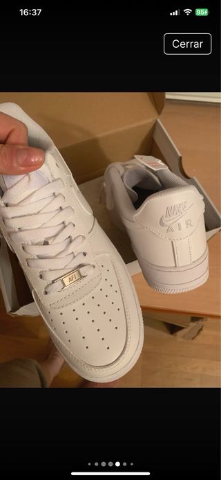 Zapatillas Nike Air Force 1 '07 Blancas.