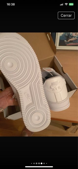 Zapatillas Nike Air Force 1 '07 Blancas.