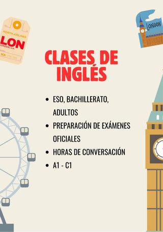 Clases particulares online de Inglés