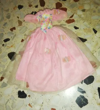 Vestito Barbie Farfalle Anni '90