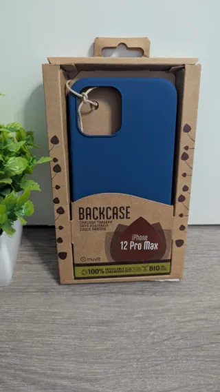 Funda Muvit iPhone 12 Pro Max Azul