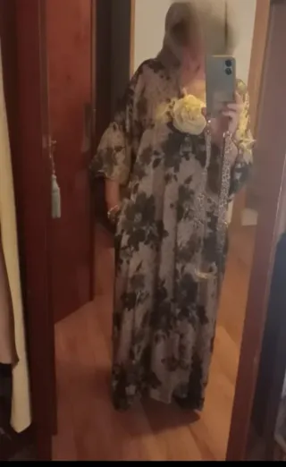 Vestido seda italiano sin estrenar