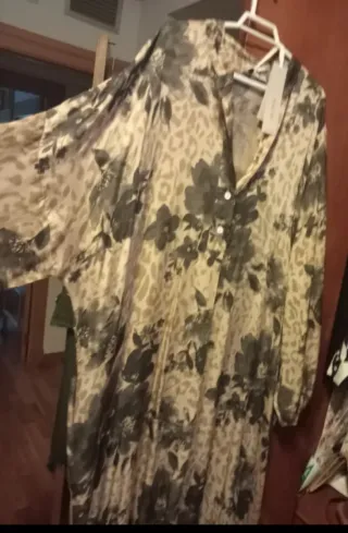 Vestido seda italiano sin estrenar