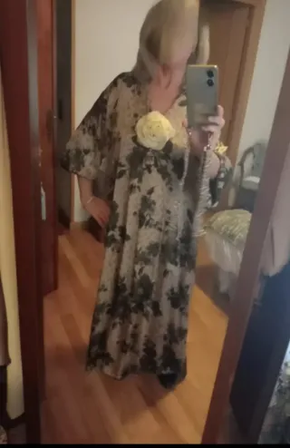Vestido seda italiano sin estrenar