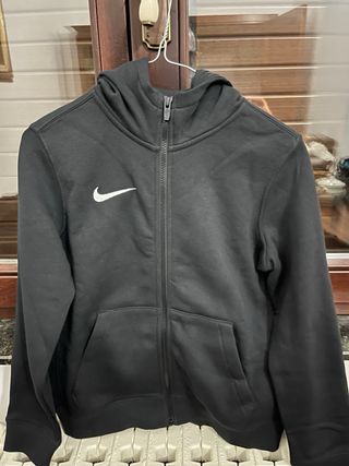 Felpa Nike Bambino con Cappuccio Nera