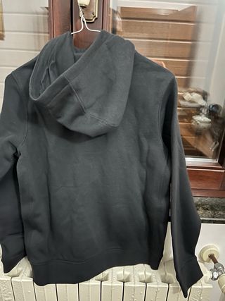 Felpa Nike Bambino con Cappuccio Nera