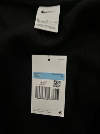 Felpa Nike Bambino con Cappuccio Nera