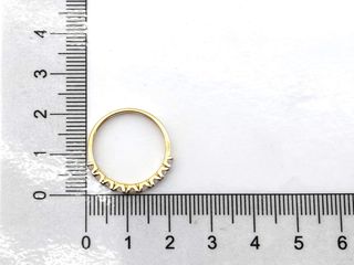sortija oro 18k con piedra con circonita t. 17 (18,16 mm)