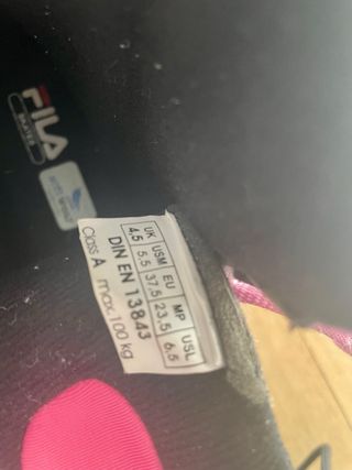 Patines en línea Fila con protecciones