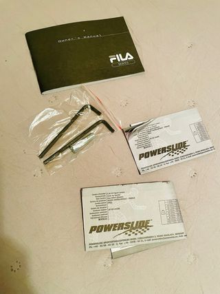 Patines en línea Fila con protecciones