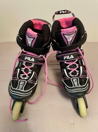 Patines en línea Fila con protecciones