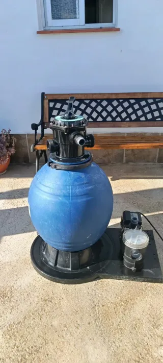 Depuradora piscina buen estado