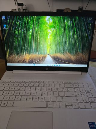Portátil HP 15s Blanco Casi Nuevo