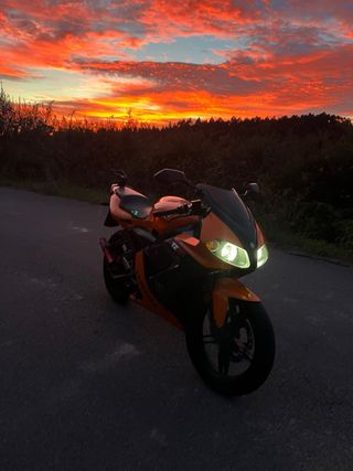 Yamaha TZR 50 2007 Naranja