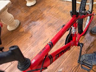 Bicicleta Btwin Racing Boy 320 Roja