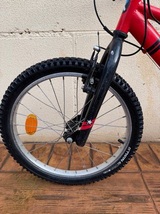 Bicicleta Btwin Racing Boy 320 Roja