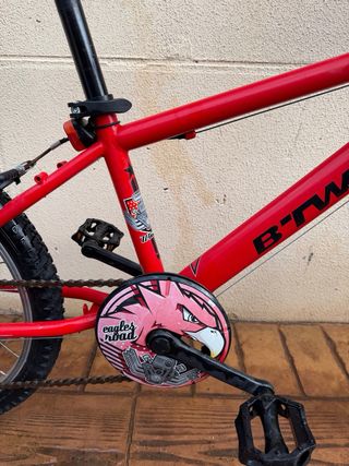 Bicicleta Btwin Racing Boy 320 Roja