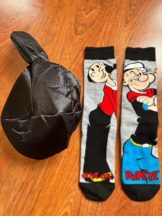 Disfraces Popeye y Olivia con complementos