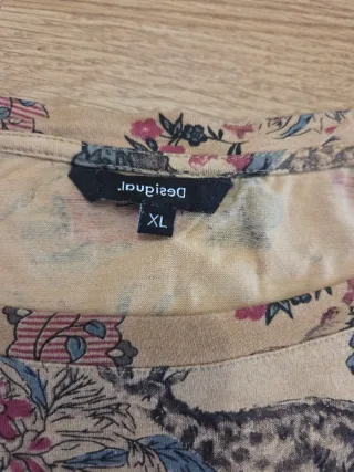 Camiseta print multicolor Desigual