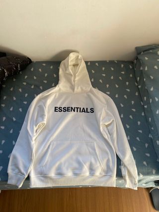 Sudadera Essentials Blanca