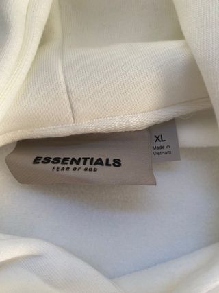 Sudadera Essentials Blanca