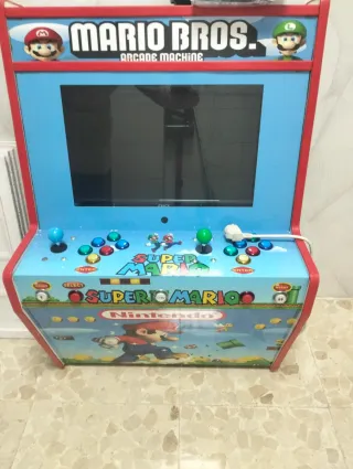 Máquina Arcade Mario Bros Nintendo 64