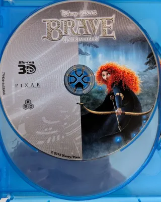 Blu-ray 3D Brave (Indomable) Disney Pixar