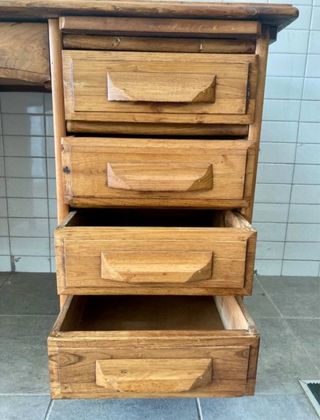 Escritorio americano madera