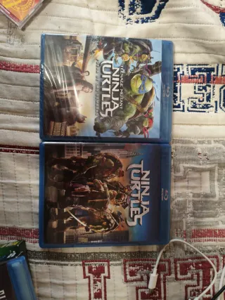 Blu-ray Tortugas Ninja 1 y 2