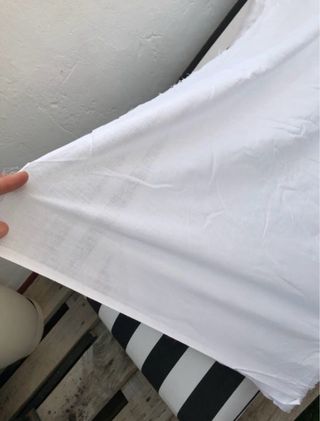 Tela 100% Algodón Blanca