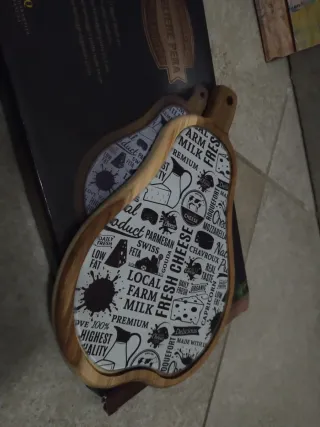 Tagliere Kasanova con 3 coltelli