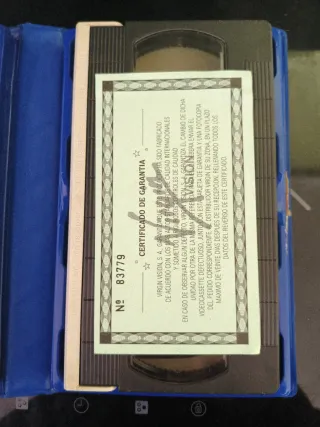 EL PADRASTRO VHS VIRGIN CAJA ORIGINAL VÍDEOCLUB