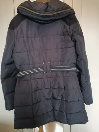 Chaquetón  de plumas azul marino